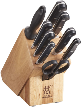ZWILLING Professional S Knife Block Set, 10 Piece, Black
