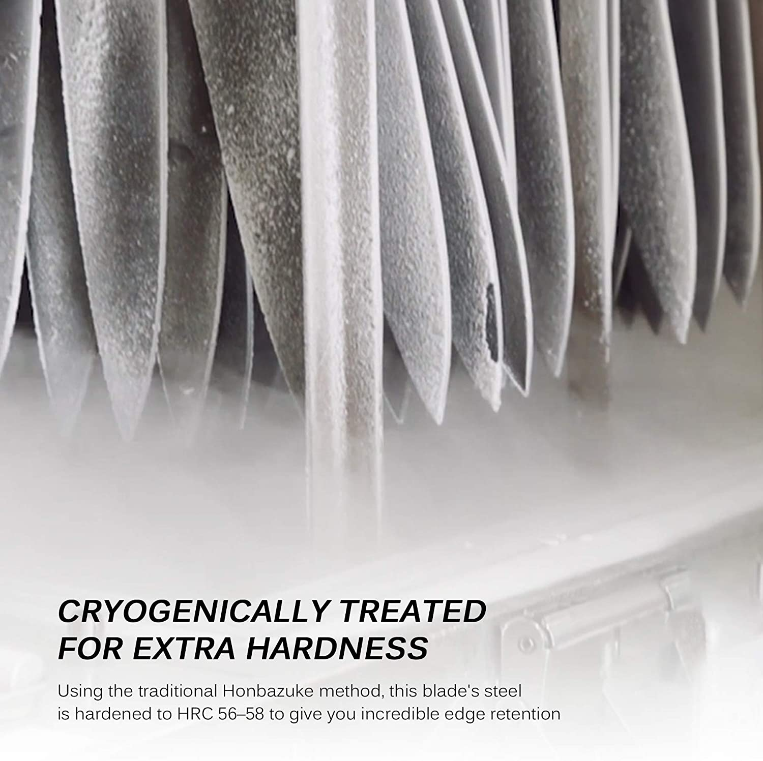 KYOKU 5-Knife Set with Block, 8” Chef Knife + 8” Bread Knife + 6.5” Carving Knife + 5” Utility Knife + 3.5” Paring Knife – Premium Japanese Steel Cutlery Kitchen Knives Set with Wooden Block