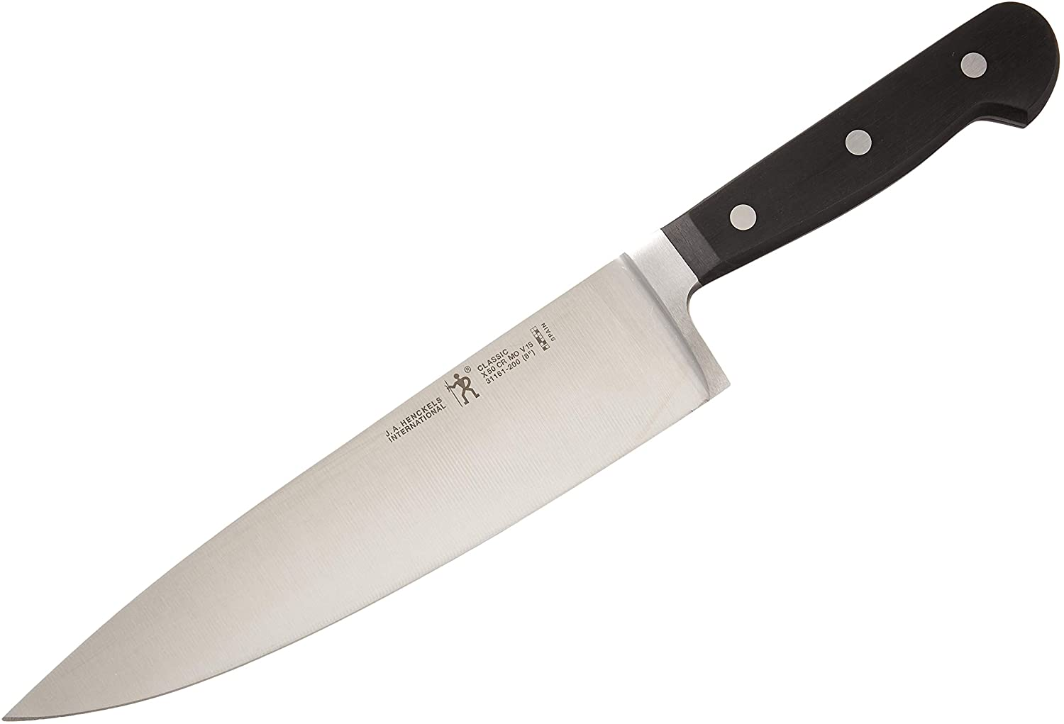 Henckels Classic 8" Chef Knife, German Stainless Steel, Balanced Blade