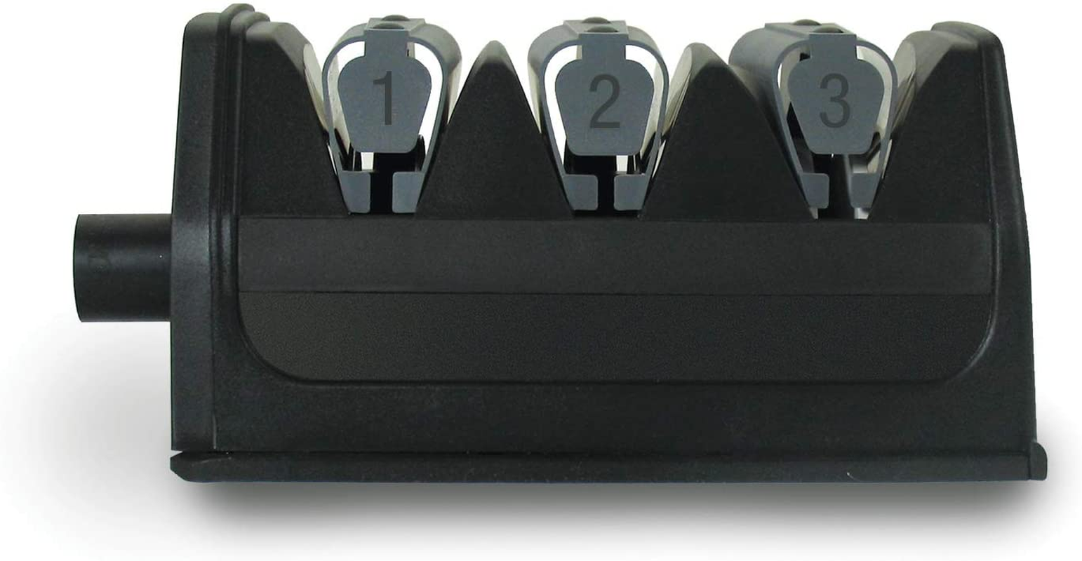 Chef'Schoice Commercial Edgeselect Diamond Hone Electric Kitchen Knife Sharpener NSF Approved, 3-Stage, Silver