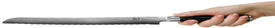 Shun Classic 9” Bread Knife with VG-MAX Steel Serrated Edge and Ebony Pakkawood Handle, 9