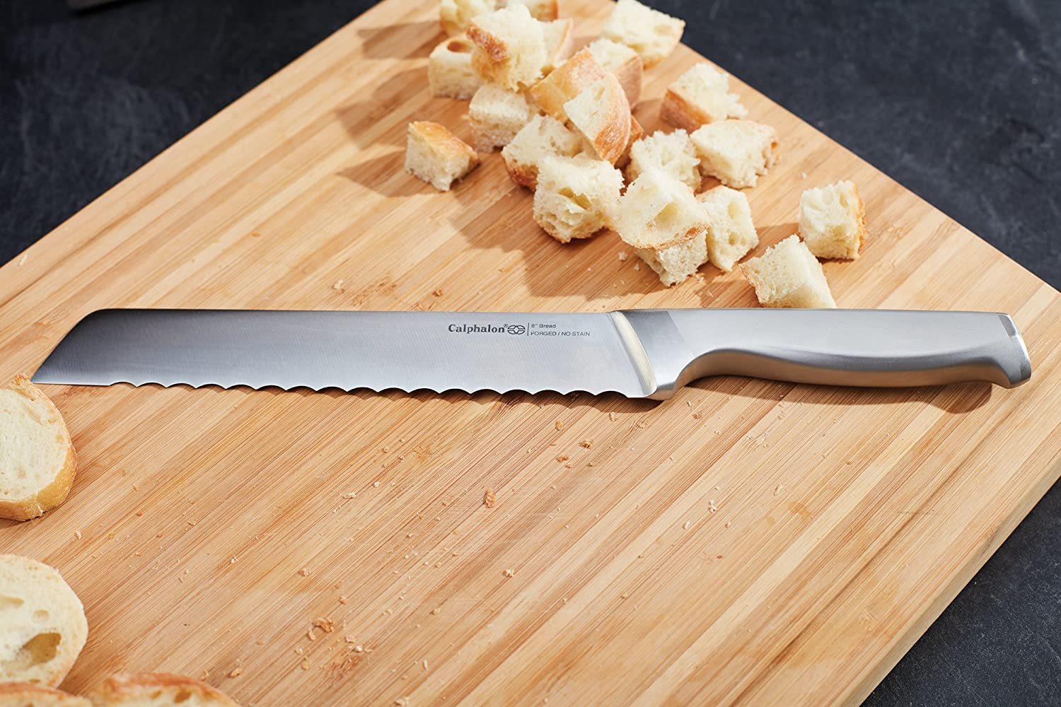 Calphalon Classic Self-Sharpening Stainless Steel 15-Piece Knife Block Set