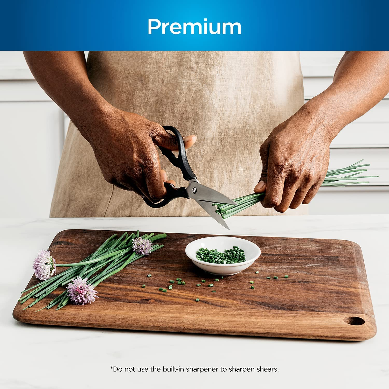 Ninja K32012 Foodi Neverdull Premium Knife System, 12 Piece Knife Block Set, Stainless Steel/Black