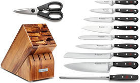 WÜSTHOF Classic 11-Piece Knife Block Set