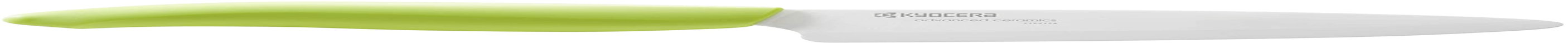 Kyocera Advanced Ceramic Revolution Series 3-Inch Paring Knife, Green Handle, White Blade