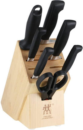 ZWILLING J.A. Henckels Four Star Anniversary 8-Pc Knife Block Set