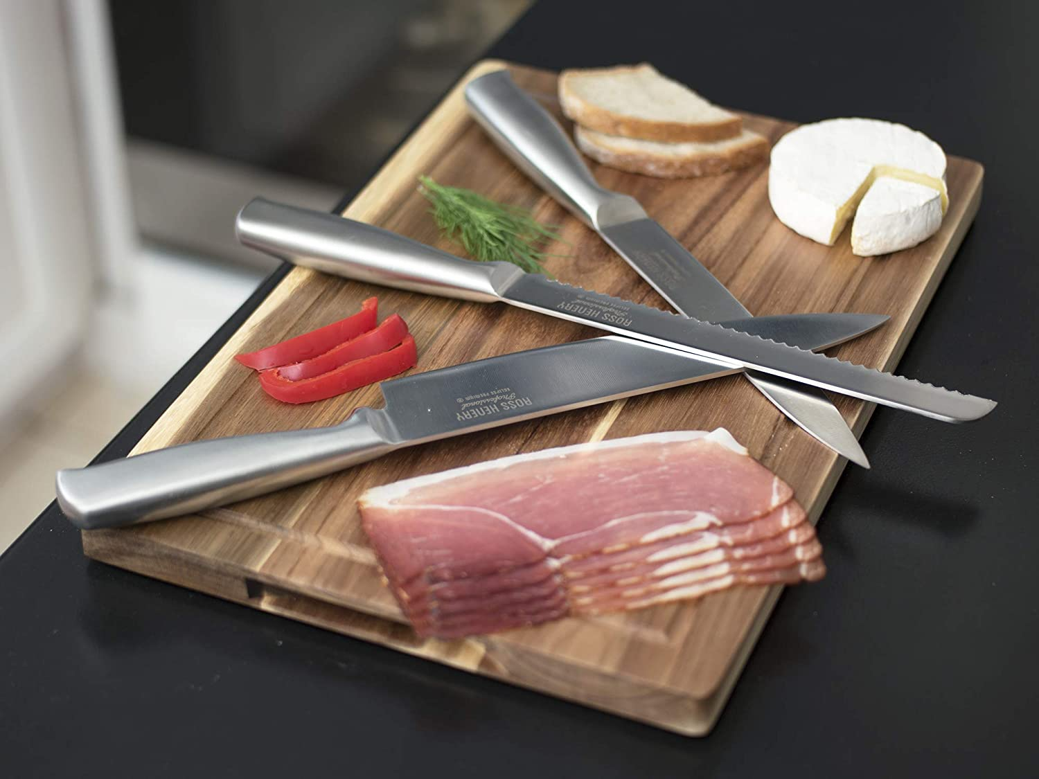 Ross Henery Professional 10 Piece Premium Stainless Steel Chef'S Knife Set / Kitchen Knives in Case