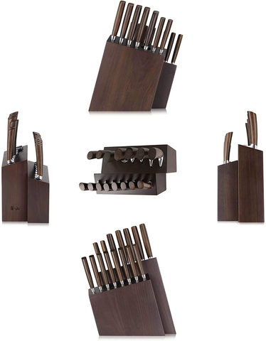 Image of Cangshan a Series Swedish Steel Forged 16 Piece Knife Block Set