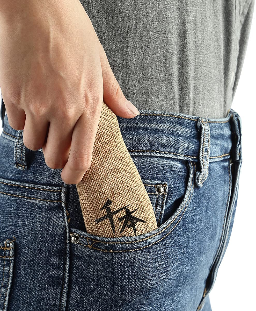 Senbon 440A Stainless Steel Gift Wrapped 4 Piece Set Sharp Pocket Folding Japanese Chef Knife Universal Peeling Knife Bread Knife Combination Set Portable Kitchen Knives with Natural Olive Handle.