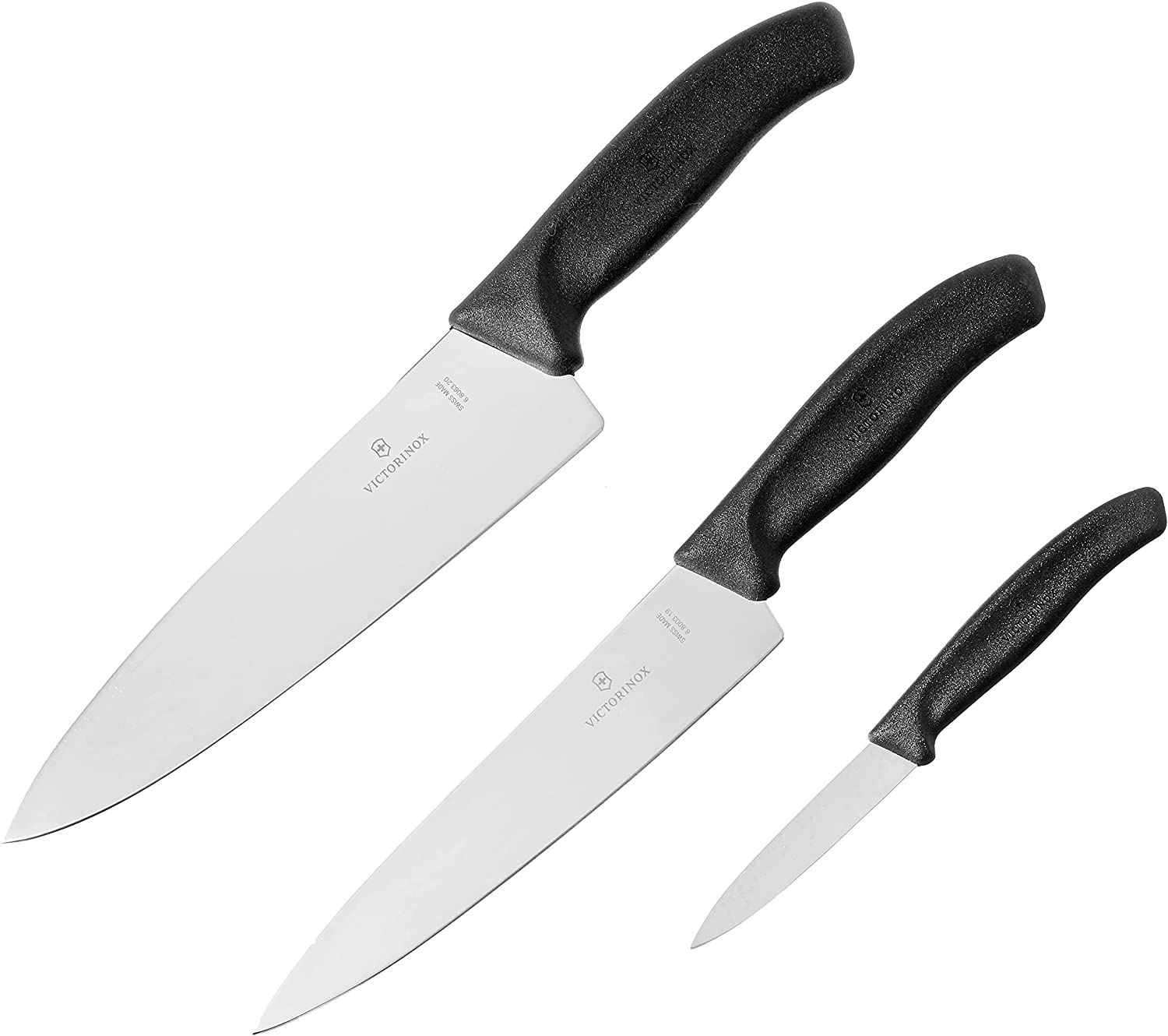 Victorinox 6.8063.20-X1 Swiss Classic 3-Piece Chef'S Set, 3-Inch, Black