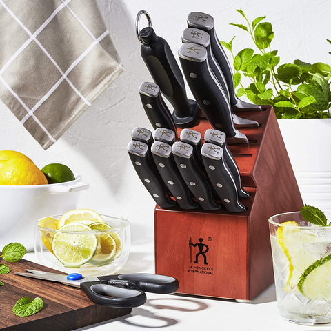 Image of Henckels Forged Accent 15-Pc Knife Block Set