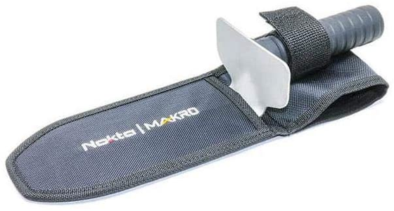 Nokta Premium Digger Tool with Belt Holster for Metal Detecting, 7.5" Stainless Steel Blade