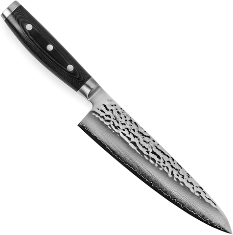 Image of Enso Chef'S Knife - Made in Japan - HD Series - VG10 Hammered Damascus Stainless Steel Gyuto - 8"