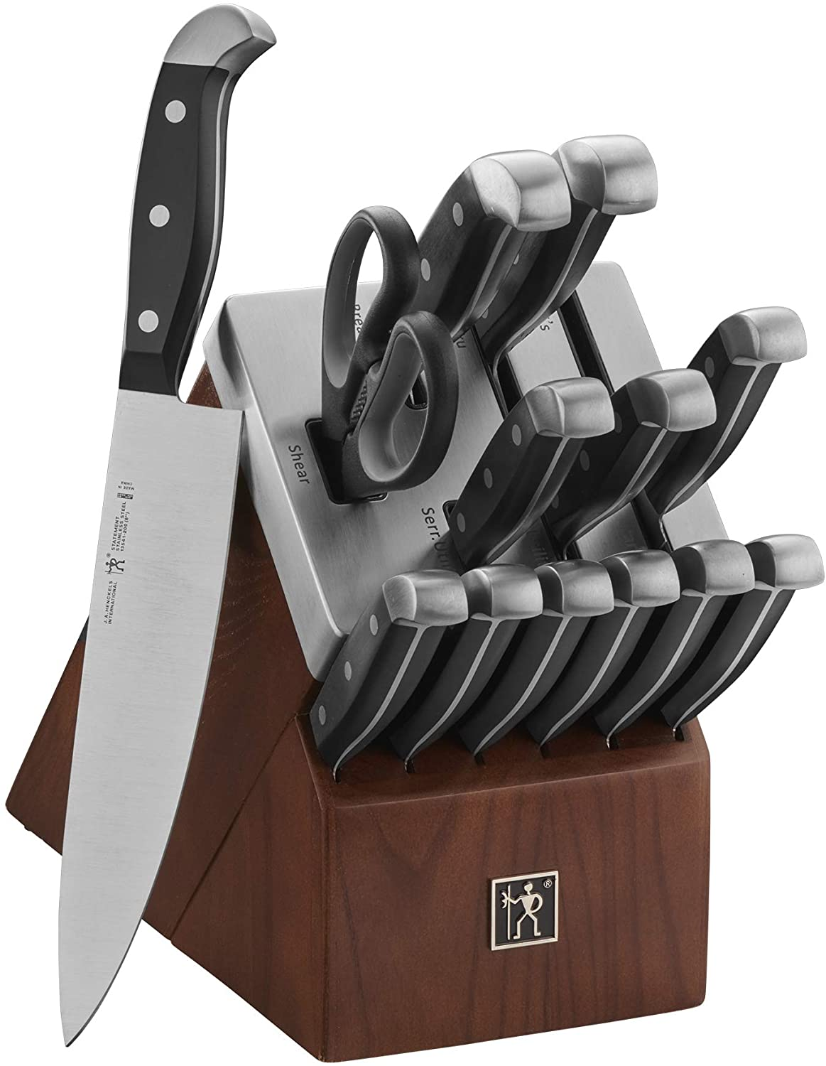 J.A. Henckels International Statement 14-Pc Self-Sharpening Knife Block Set
