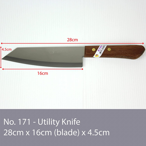 Image of Kiwi Brand Stainless Steel 8 Inch Thai Chef'S Knife No. 21