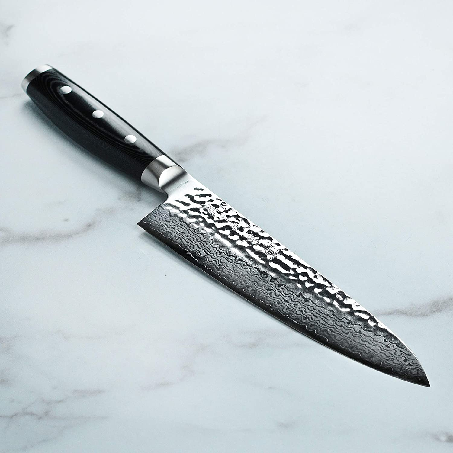 Enso Chef'S Knife - Made in Japan - HD Series - VG10 Hammered Damascus Stainless Steel Gyuto - 8"