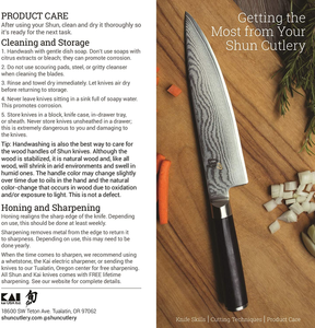 Shun Premier 5.5-Inch Santoku; Top Performance in Smaller Kitchen Knife; Proprietary Steel, High-Performance Blade; Hammered Tsuchime Blade Finish; Walnut Pakkawood Handle; Handcrafted in Japan