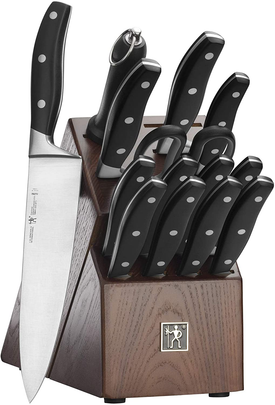 Henckels Forged Contour 15-Pc Knife Block Set