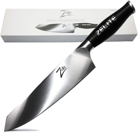 Zelite Infinity Kiritsuke Chef Knife 9 Inch - Comfort-Pro Series - German High Carbon Stainless Steel - Razor Sharp
