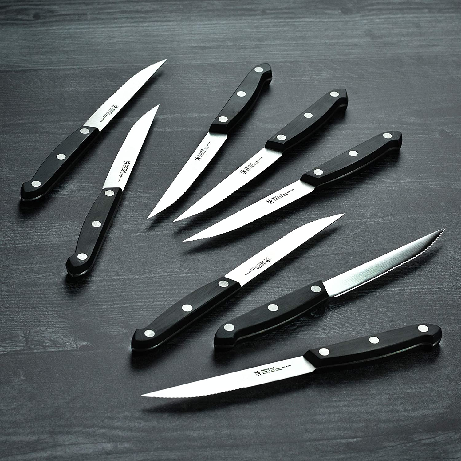 J.A. Henckels International Forged Premio 19-Piece Knife Set with Cherry Block