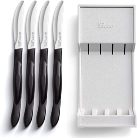CUTCO Set of 4 Steak/Table Knives #1759 - Classic Black