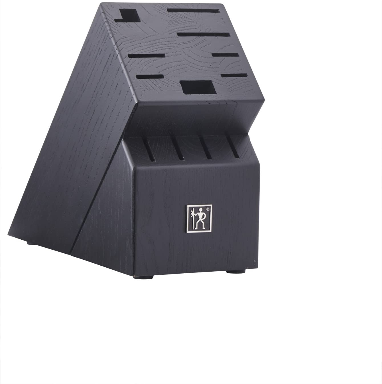 HENCKELS Graphite 13-Pc Self Sharpening Knife Set with Block, Kitchen Knife Sharpener, Chef Knife, Steak Knife, Black, Stainless Steel