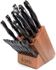 Cutco 19 Pc Kitchen Knife Set Cherry Wood Stand