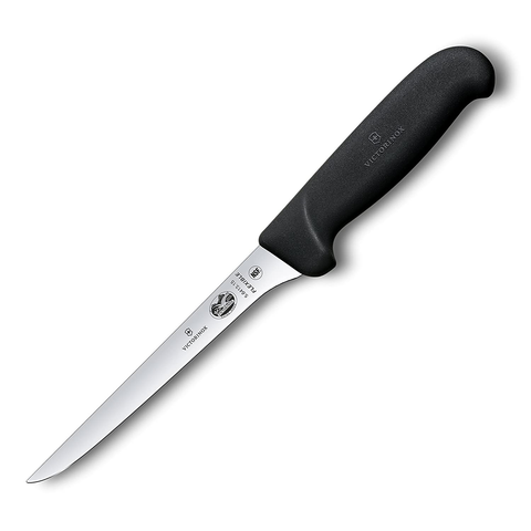 Image of Victorinox Fibrox Pro 6-Inch Boning Knife with Flexible Blade, Black