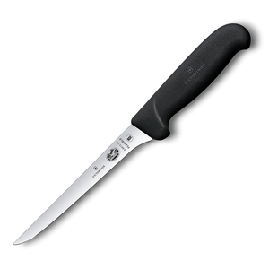 Victorinox Fibrox Pro 6-Inch Boning Knife with Flexible Blade, Black