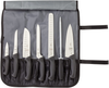 Mercer Culinary M21820 Millennia 8-Piece Knife Roll Set, Black