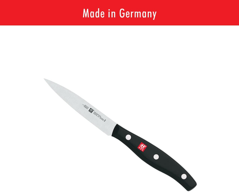 Image of ZWILLING Twin Signature 7-Pc Kitchen Knife Set with Block, Chef Knife, Paring Knife, Utility Knife, Knife Sharpener, Kitchen Shears