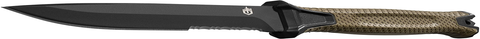 Image of GERBER Strongarm Fixed Blade Knife with Serrated Edge - Coyote Brown
