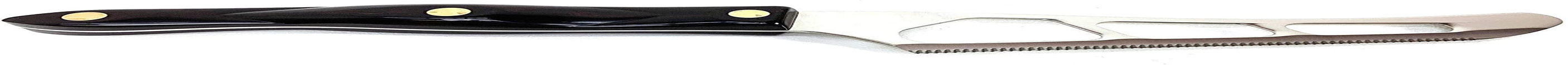 Cutco 1374627 Traditional Cheese Knife, Classic Dark Brown