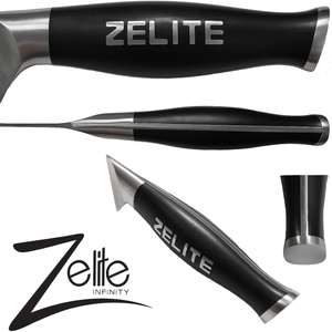 Zelite Infinity Kiritsuke Chef Knife 9 Inch - Comfort-Pro Series - German High Carbon Stainless Steel - Razor Sharp