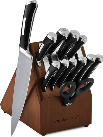 Image of Calphalon Precision Sharpin Nonstick 13 Piece Cutlery Set