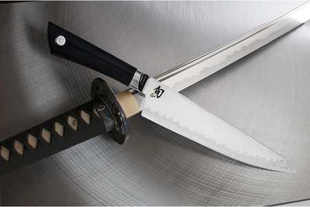 Shun Sora 8 Inch Chef Knife, NSF Certified Cutlery Handcrafted in Japan, VB0706