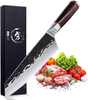 Kiritsuke Chef Knives Carbon Steel Bunka Knife Forged Japanese Butcher Cleaver Kitchen for Home and Restaurant