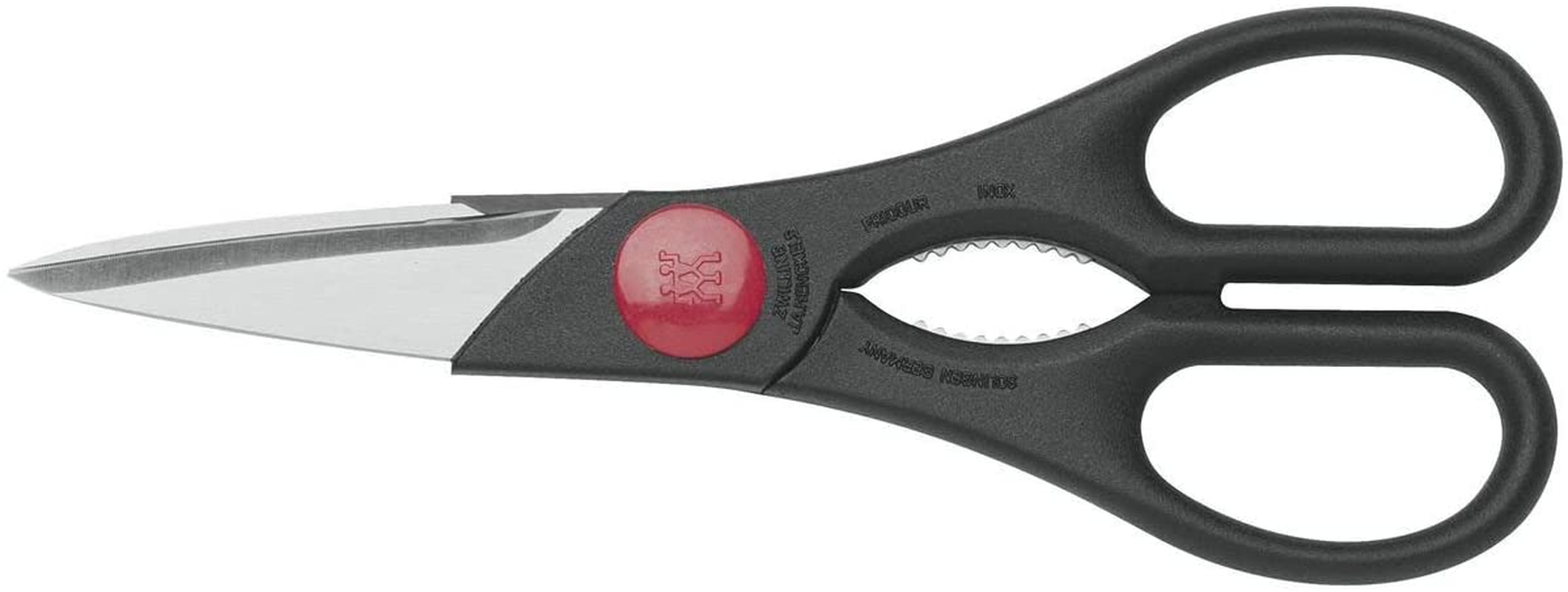 ZWILLING Twin Signature 7-Pc Kitchen Knife Set with Block, Chef Knife, Paring Knife, Utility Knife, Knife Sharpener, Kitchen Shears