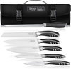 Slitzer Germany 7-Piece Chef'S Knife Set, Ergonomically Designed, Professional Grade Chef Knives, Great Addition to Any Kitchen