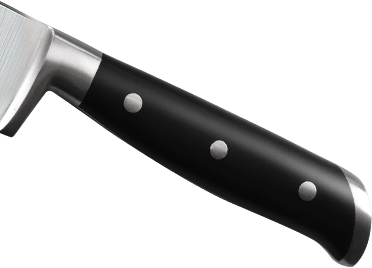 Utopia Kitchen Chef Knife Cooking Knife Carbon Stainless Steel Kitchen Knife with Sheath and Ergonomic Handle - Chopping Knife for Professional Use (8 Inch)