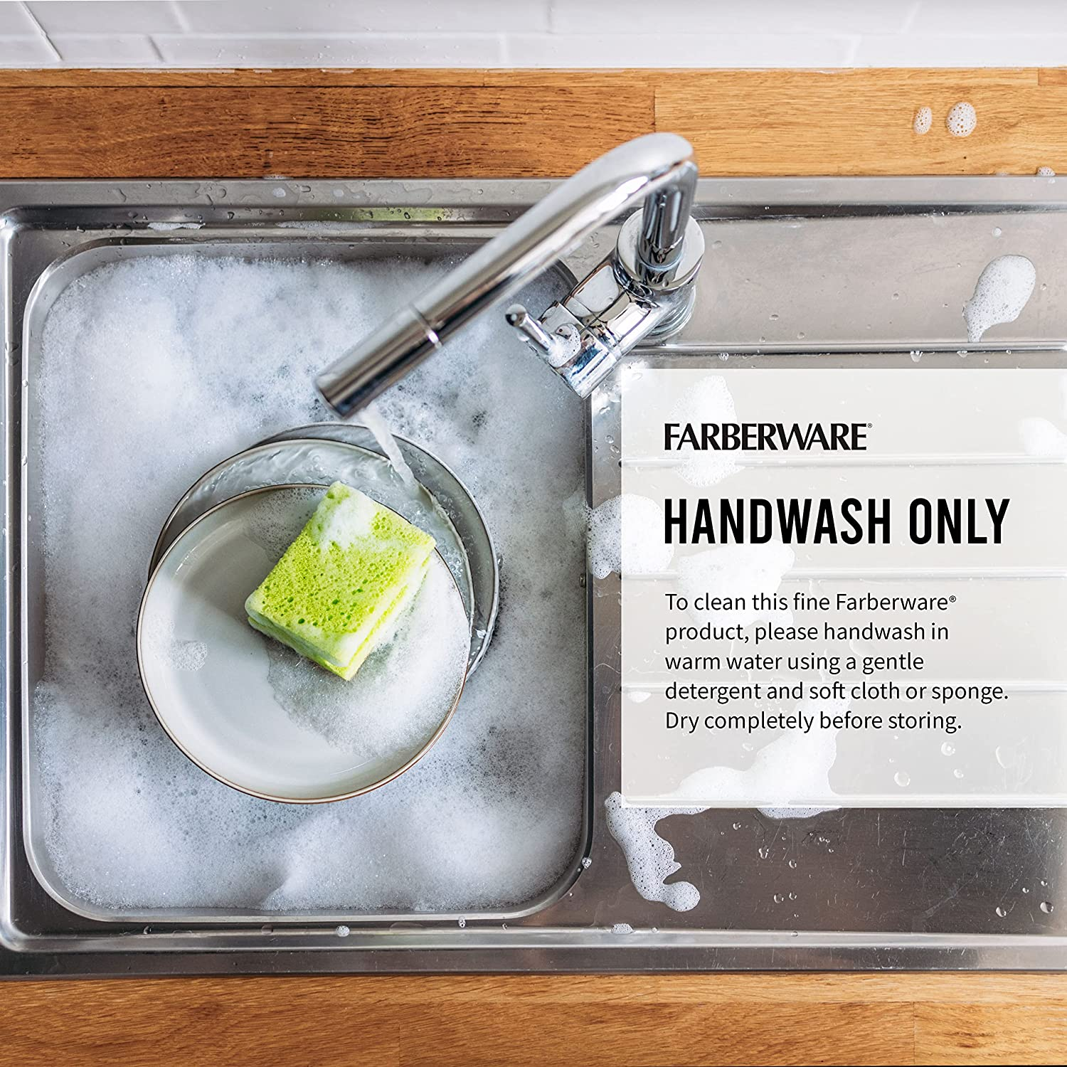 Farberware - 5173577 Farberware Edgekeeper 8 Inch Forged Triple Riveted Chef Knife with Self-Sharpening Sleeve, Black