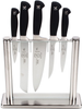 Mercer Culinary M20000 Genesis 6-Piece Forged Knife Block Set, Tempered Glass Block