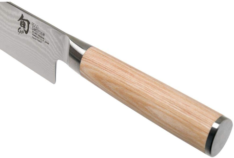 Image of Shun Classic Blonde 8” Chef'S Knife, Blonde Pakkawood Handle, Full Tang VG-MAX Blade