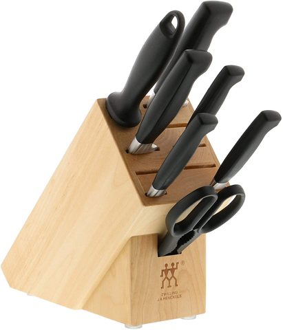 Image of ZWILLING J.A. Henckels Four Star Anniversary 8-Pc Knife Block Set