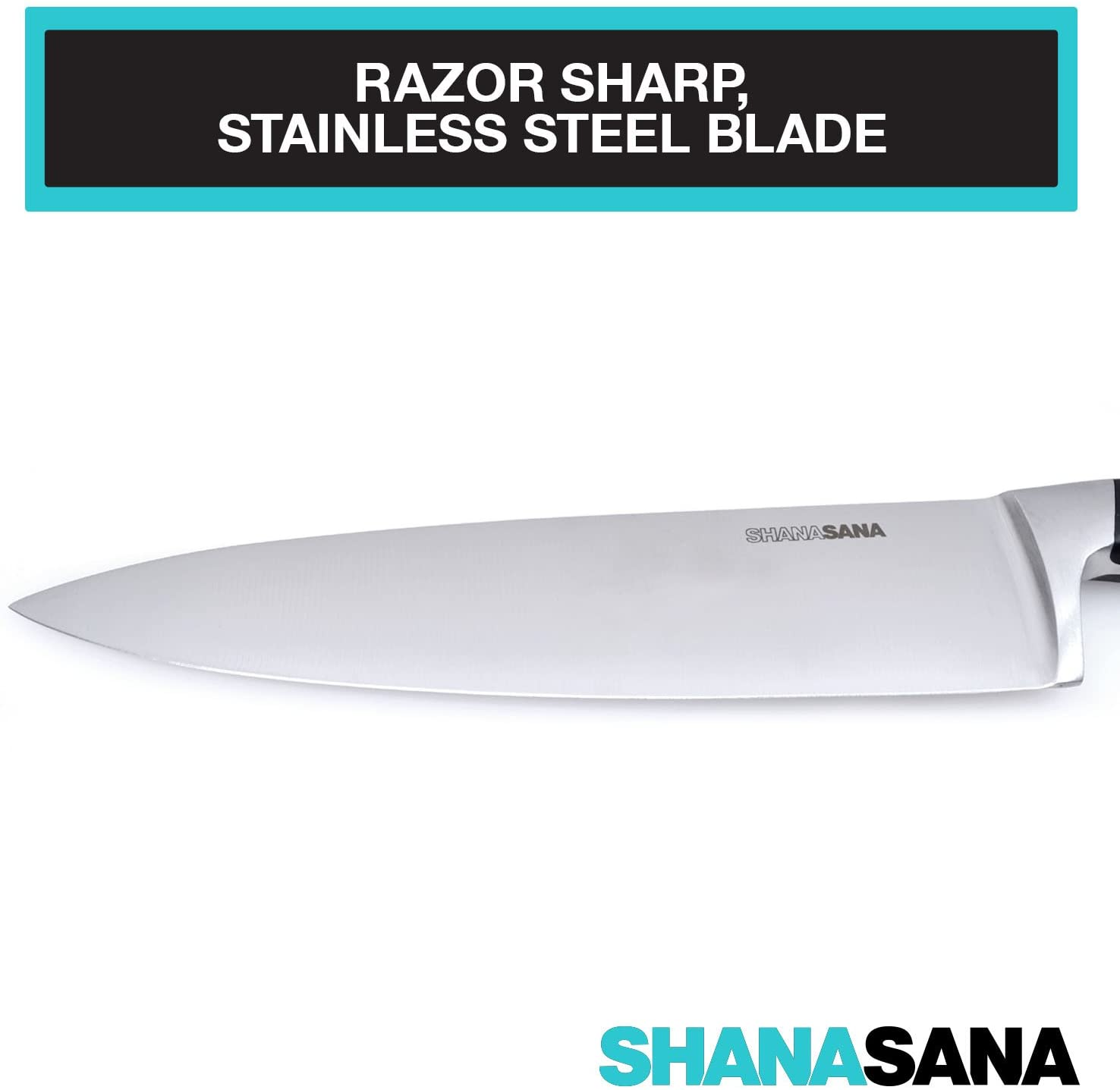 8" Chef Knife (PROFESSIONAL GRADE STAINLESS STEEL) Ultimate Kitchen Knife