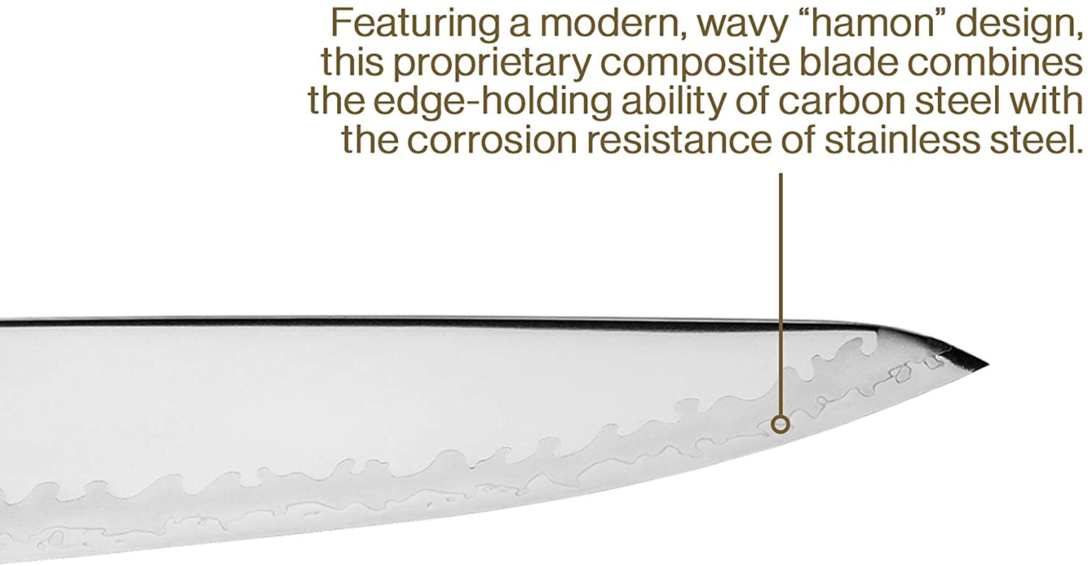 Shun Sora 8 Inch Chef Knife, NSF Certified Cutlery Handcrafted in Japan, VB0706