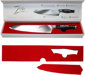Zelite Infinity Kiritsuke Chef Knife 9 Inch - Comfort-Pro Series - German High Carbon Stainless Steel - Razor Sharp
