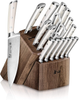 Cangshan S1 Series 1022599 German Steel Forged 17-Piece Knife Block Set , Walnut