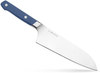 Misen Santoku Knife - 7.5 Inch Japanese Style Kitchen Knife - High Carbon Stainless Steel Chopping Knife, Blue