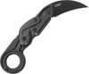 CRKT Provoke First Responder Folding Pocket Knife: Morphing Karambit, D2 Blade Steel, Kinematic Pivot Action, Integrated Safety Lock, Low Profile Pocket Clip, Glass Breaker, Sheath 4042